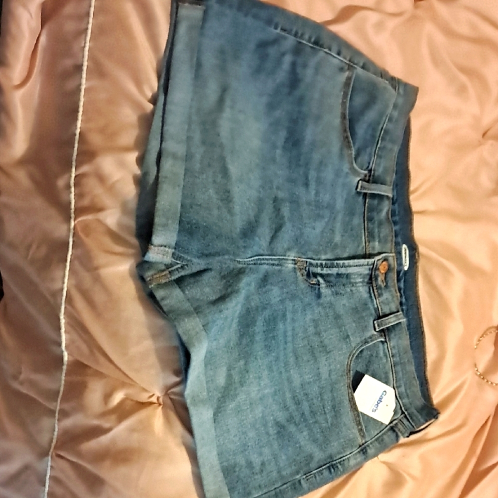 Old NAVY Blue Jean Shorts Classic Style
